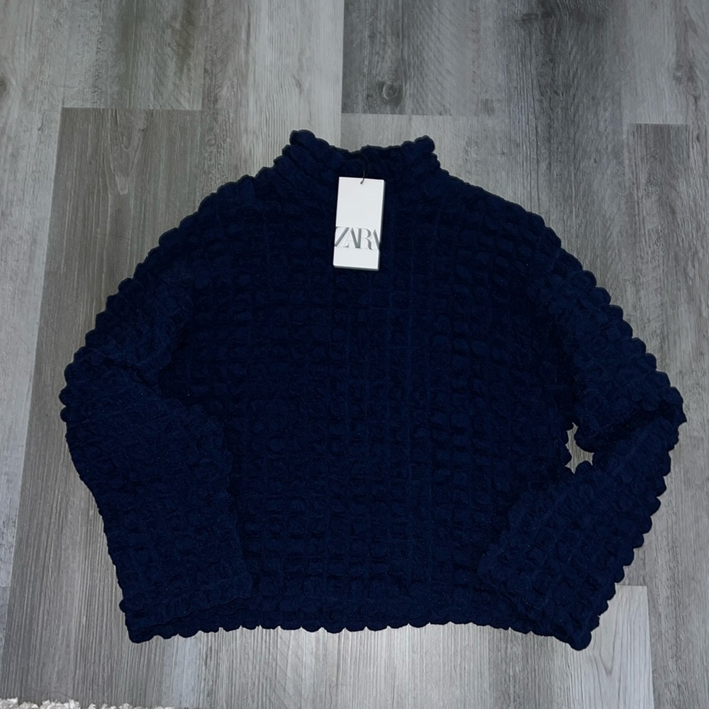 🔵 NEW WITH TAG 🔵 Zara Blue Shirt